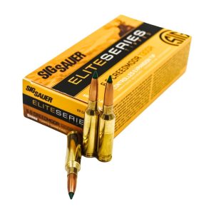 Sig Sauer Elite Hunting Rifle Ammunition 6.5 Creedmoor 130gr Tipped 2950 fps 20/ct