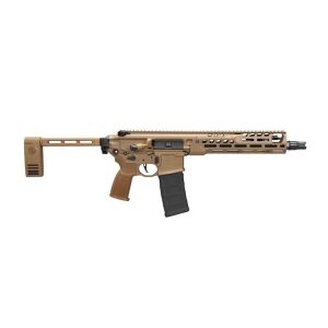 Sig Sauer MCX-SPEAR LT IR Pistol 5.56mm 30rd Magazine(1) 11.5" Threaded Barrel Coyote Finish Folding Brace