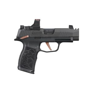 Sig Sauer P365-XL Rose Handgun 9mm Luger 12rd Magazines (2) 3.7" Barrel Black with Romeo-RS Comp