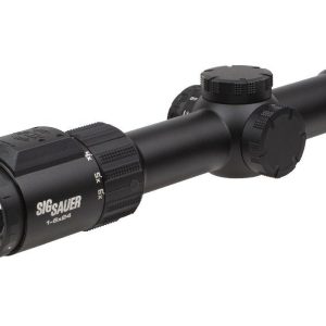 Sig Sauer EASY6-BDX Tactical Rifle Scope 1-6x24 30mm Digital Focal PLane BDX-R LPVO - Black