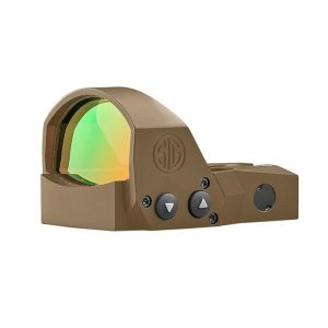Sig Sauer Romeo1PRO Open-Reflex Red Dot Sight 1x30mm 6MOA Adj Steel Shroud FDE