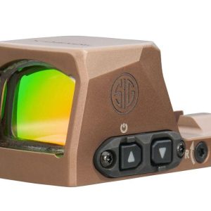 Sig Sauer Romeo-X Reflex Sight Open w Compact Footprint/ Circle Dot - Flat Dark Earth