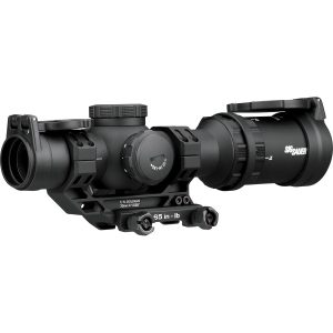 Sig Sauer Tango-MRS Compact Rifle Scope 1-6x24 30mm SFP BDC6 Illum. Black with Romeo 1 Red Dot