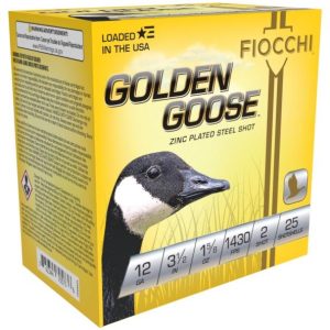 Fiocchi Golden Goose Shotshells 12ga 3 1/2" 1-5/8oz 1430fps #2 25/ct
