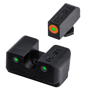 Truglo Tritium Pro Night Sight Set (High) Glock 20 21 25 28 29 30 31 32 37 40 and 41(Excluding M.O.S. models) - Orange