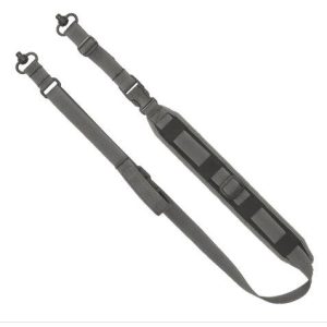 Grovtec QS 2-Point Sentinel Sling with Push Button Swivels Wolf Grey