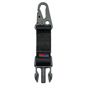 GrovTec Snap Hook Buckle Accessory Black