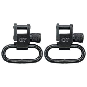 Grovtec 1" Locking Swivel Set Black 2/ct