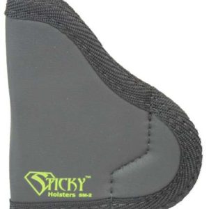 Sticky Holsters Small Sticky Pocket Holster for 2.5" Pocket 380s Black Ambi