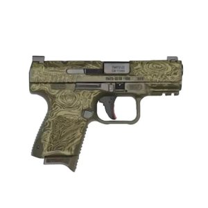 Century Arms Canik TP9 Elite SC 9mm Luger 12rd Magazine 3.5" Barrel Damascus Green w/Full Kit - BLEMISHED