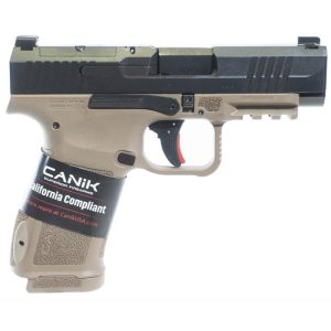Canik Mete MC9 LS Handgun 9mm Luger 10rd Magazine 3.6" Barrel Black/FDE CA Compliant