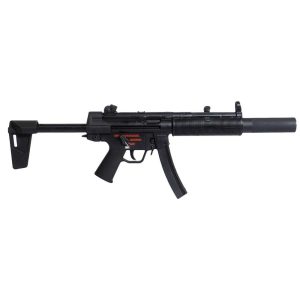 Century Arms AP5-SD Pistol 9mm Luger 30rd Magazines (2) 5.75" 1/2x28 Threaded Barrel Black with Brace