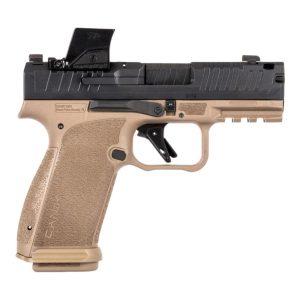 Canik METE MC9 Prime Handgun 9mm Luger 17rd Magazines (2) 3.64" Barrel Two-Tone Black FDE with MO4