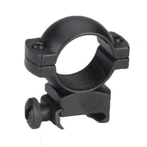 Traditions Aluminum Scope Rings fits Weaver Style Bases 1" High - Matte Black