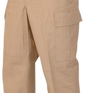KHAKI BDU PANT 100 COT RIPST XSM