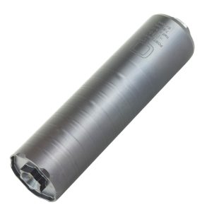 Q Limited Release Half Nelson Blasted Titanium Direct Thread Suppressor 7.62mm 5/8"-24 Black