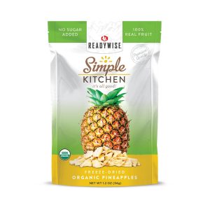 Readywise Organic Freeze Dried Pineapple
