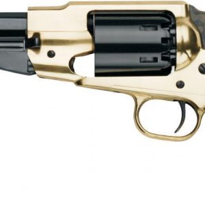 Pietta 1858 Remington Texas Sheriff Brass Frame Muzzleloader Pistol with Walnut Grips - .44 cal 5-1/2"