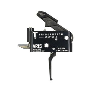 TriggerTech AR15 Single-Stage Adaptable Flat Trigger Black