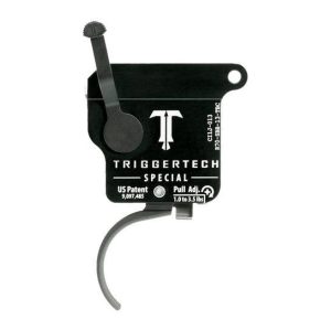TriggerTech Rem 700 Special Curved Trigger Single Stage Black/Black
