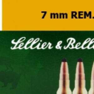 Sellier & Bellot Rifle Ammunition 7mm Rem Mag 173 gr SPCE  - 20/box