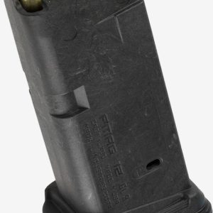 Magpul MAG674BLK PMAG 12 GL9 Rifle Magazine Black For Glock Model 26 9mm Luger 12/rd
