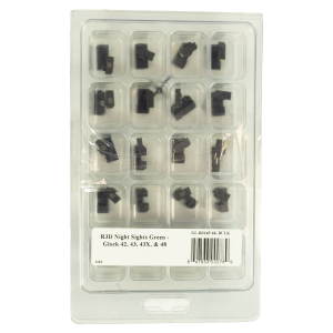 XS Sights R3D Night Sights Set for Glock 42/43/43x/48 Green Bulk 20/ct