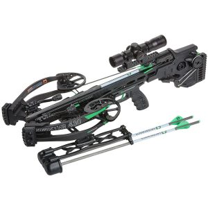 CenterPoint Sinister 430 Crossbow Integrated Silent Cocking System  Auto Retracting Sled
