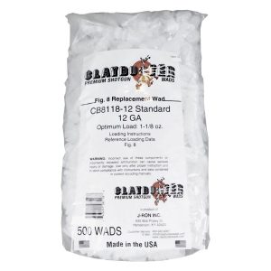 Claybuster Shotshell Wads - 12 ga 1-1/8 oz Replaces WAA12 500/pk
