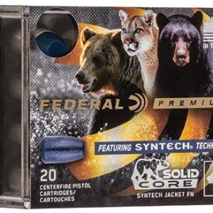 Federal Solid Core Handgun Ammunition .44 Rem Mag 300 gr TSJ 20/ct