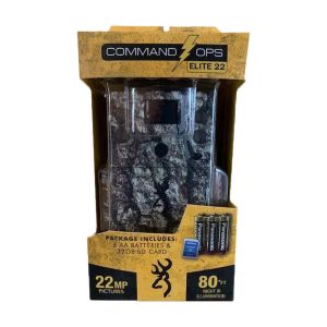 Browning Command Ops Elite 22 Combo Trail Camera with 32GB SD card and 6 AA Batteries