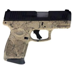 Taurus G3C Handgun 9mm Luger 12rd Magazines(3) 3.2" Barrel Black Slide/FDE with Black Splatter Grip
