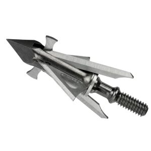 Muzzy Trocar 4-Blade HB-Hybrid Crossbow Broadhead 1" X 1 5/8" Cut 100 gr 3/pk