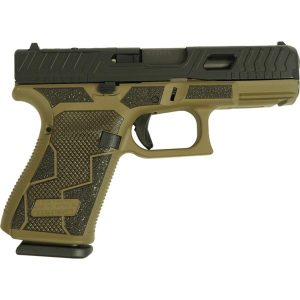 Glock V-Series Model 19 Kavorka Optic Ready & Ported Handgun 9mm Luger 15rd Magazines (3) 4" Ported Barrel FDE Cerakote Austria