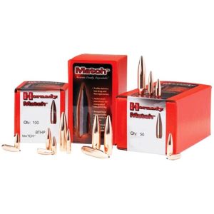 Hornady Match Bullets .22 cal .224" 75 gr BTHP MATCH 100/ct