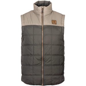 Santiam Insulated Vest Gunmetal/Shadow Tan M