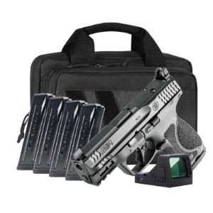 M&P 9 M2.0 Compact OR Optic NTS Carry On Bundle 9mm Luger 15rd Magazines(5) 3.6" Barrel RFX 11 Savior Specialist Bag