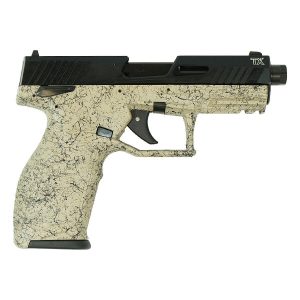 Taurus TX22 Handgun .22 LR 16&22rd Magazines 4.6" Barrel FDE Splatter on Black Slide/Black Frame